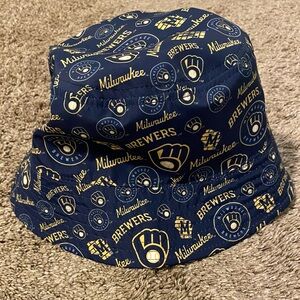 Milwaukee Brewers Milwaukee Admirals Connect Reversible Bucket Hat